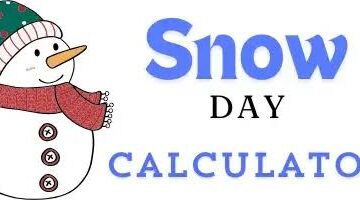 snow day calculator